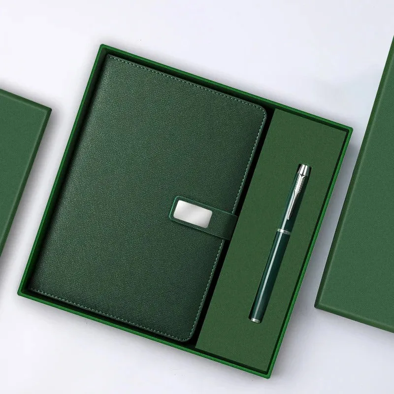 Coffret bloc note avec stylo luxe personnalisée