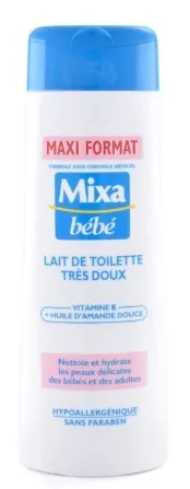 Mixa bébé lait de toilette très doux 300ml