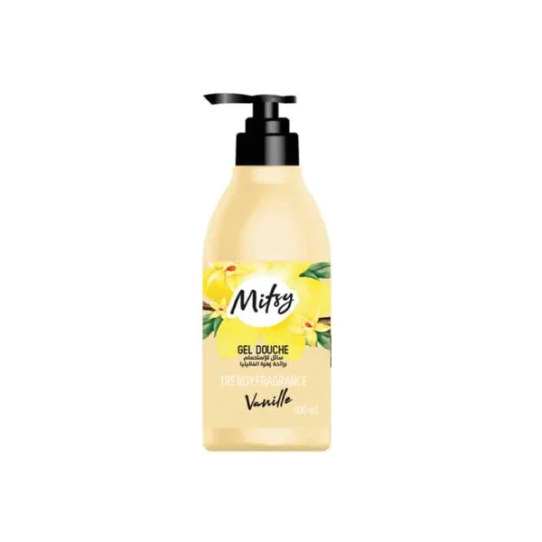 Misty gel douche vanille 500ml