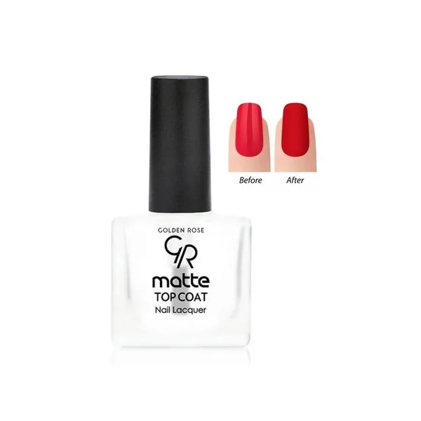 Golden Rose vernis a ongles top coat matte