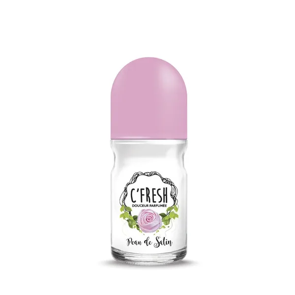 C'fresh deodorant roll-on peau de satin 50 ml