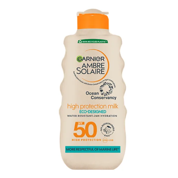 Garnier ambre solaire lait 200ml ip50 eco concu