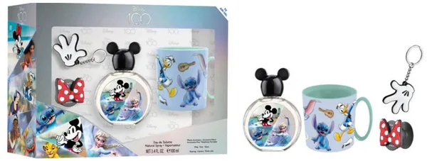Coffret disney enfant – edt 100ml + mug + accessoires