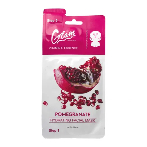 Pomegrante facial mask Glam of Sweden
