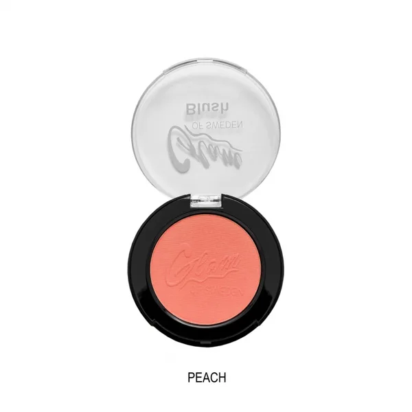 Blush powder peach glam of sweden