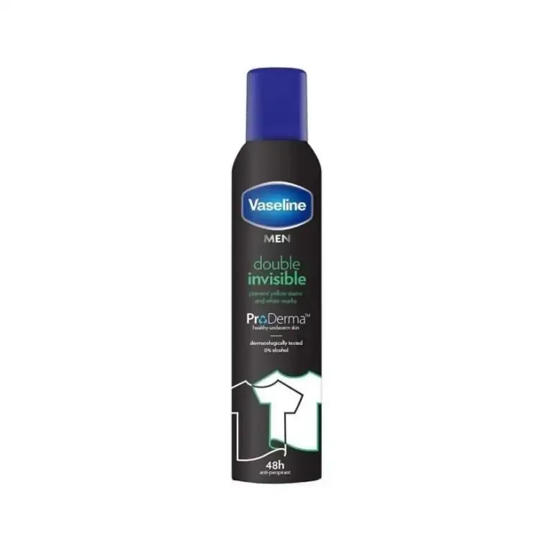 Vaseline deod 250ml men invisible