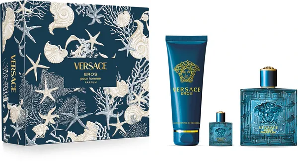 Versace coffret eros parfum 100ml+5ml+sg150ml