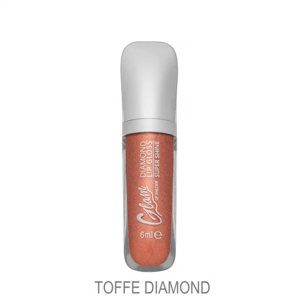 Lipgloss toffe diamond Glam of Sweden