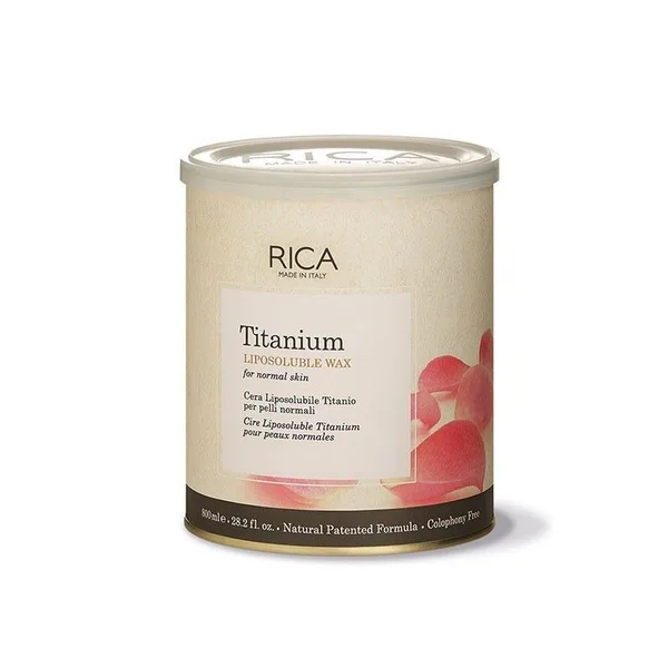 Rica cire rose titanium 800ml