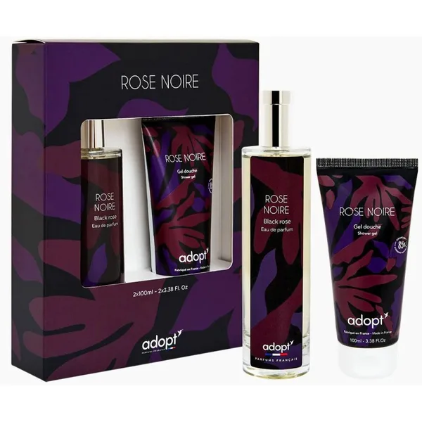 Adopt coffret rose noire edp 100ml + gel douche