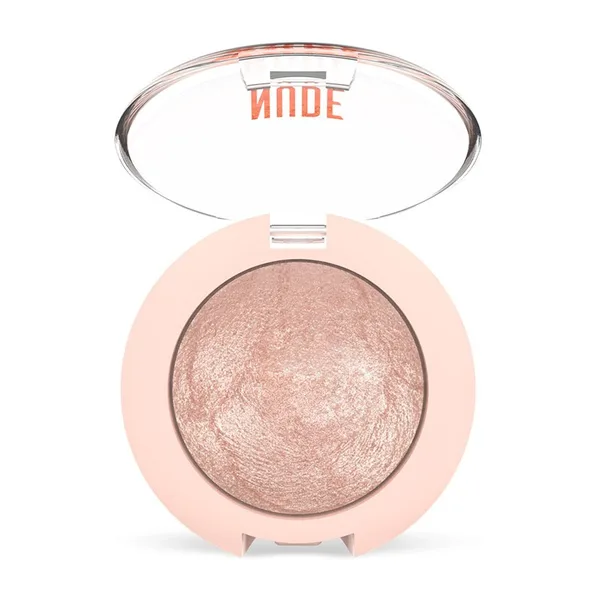 Golden Rose nude look pearl baked eyeshadow ivo