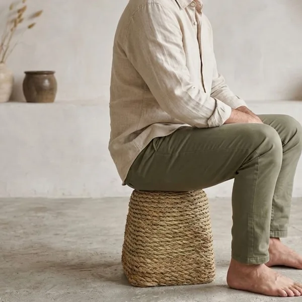 Tabouret en halfa – Yara
