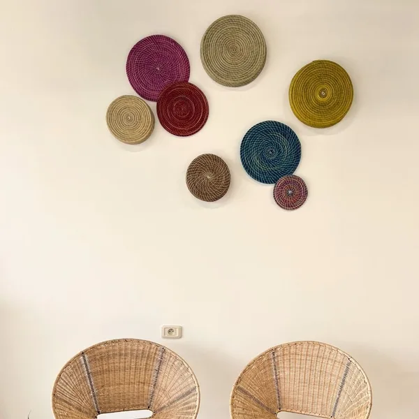 Déco murale en halfa – ref 004