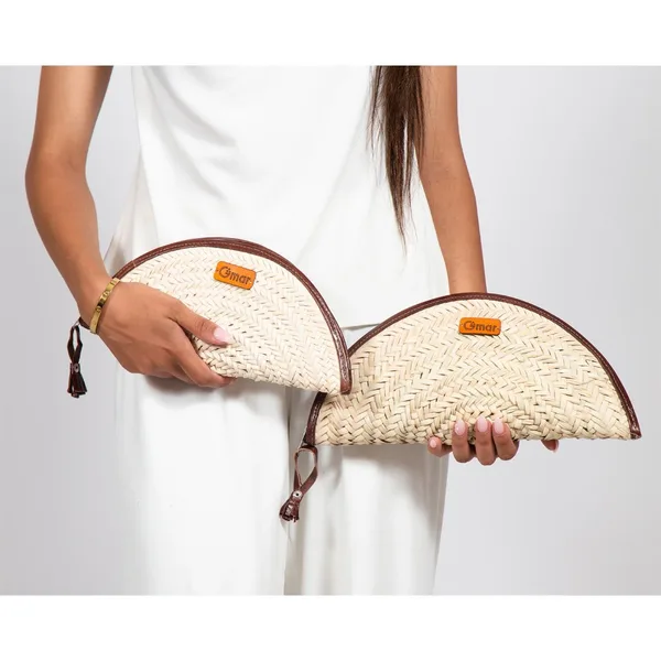 Pochette Luna – Marron foncé