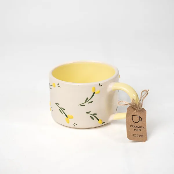 Mug Citron Blanc & Jaune