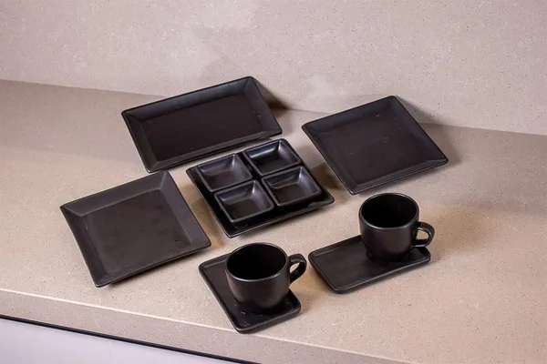 Verona – Service petit déjeuner noir pour 2 personnes