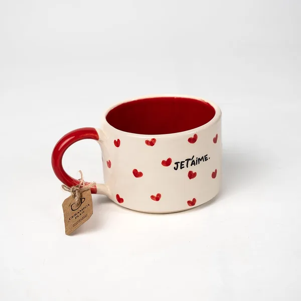 Mug Blanc Rouge – Je t’aime