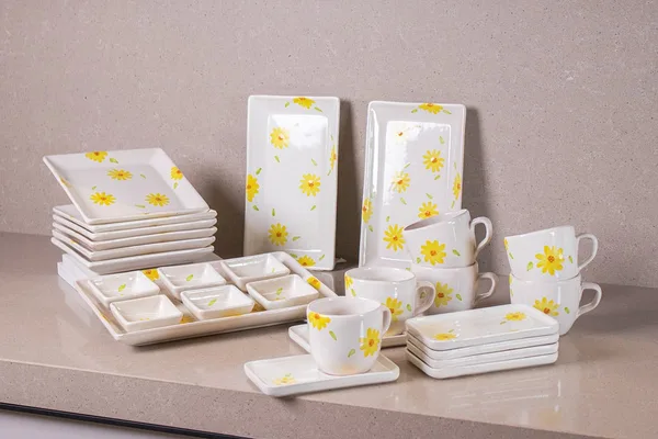 Sunflower – Service petit déjeuner pour 6 personnes