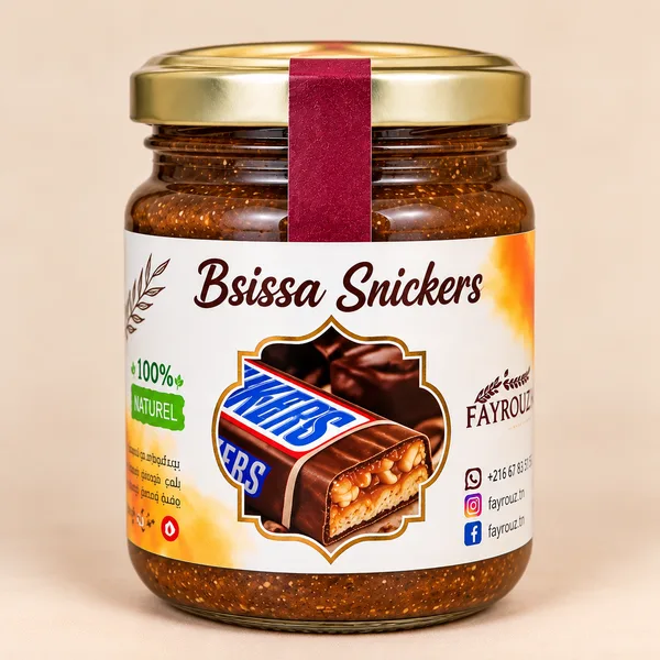 Bsissa goût Snickers