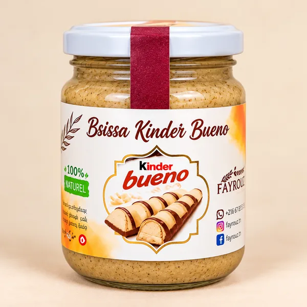Bsissa goût Kinder Bueno