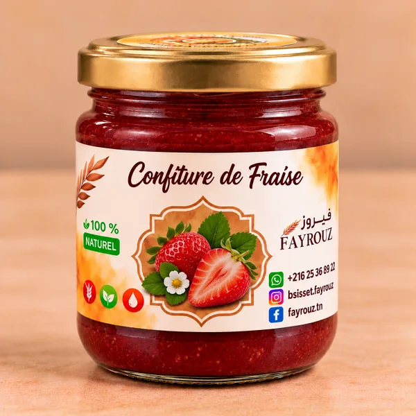 Confiture de fraise