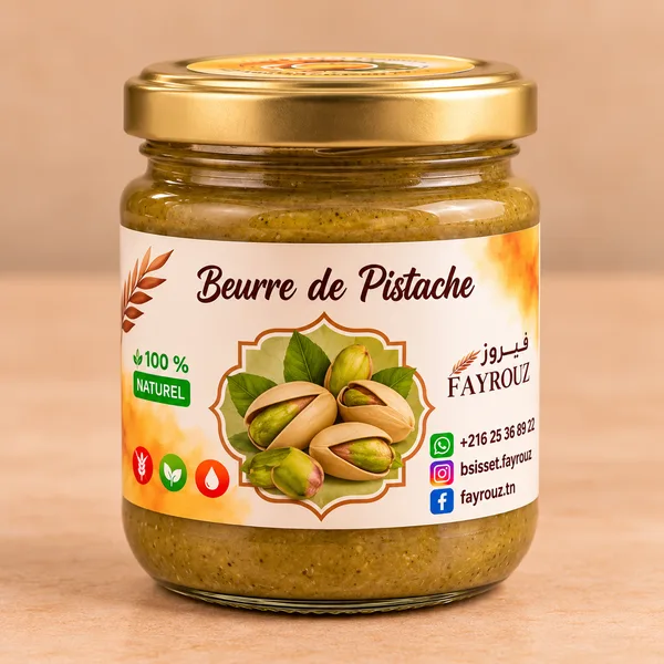 Beurre de pistache