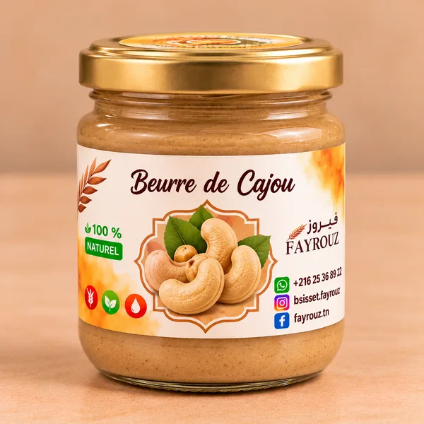 Beurre de cajou