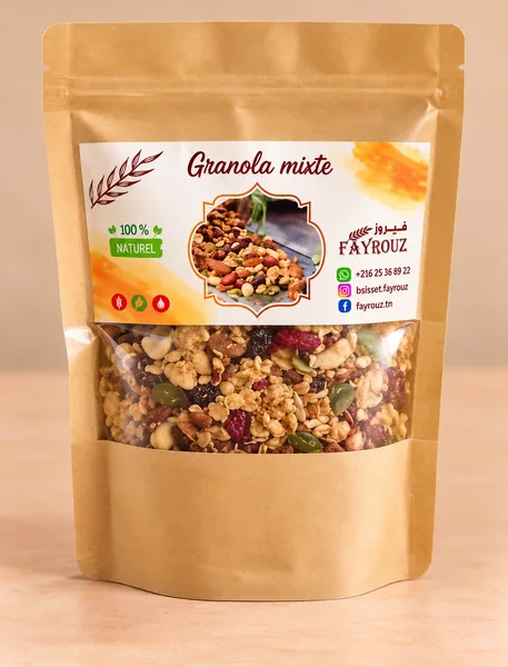 Granola mixte