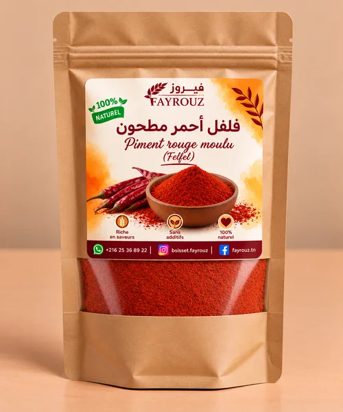 Piment rouge moulu (felfel)
