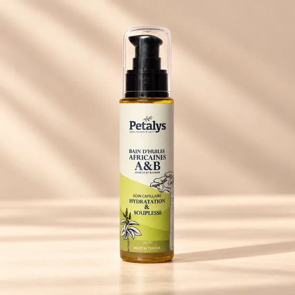Bain d’huiles africaines A&B – avocat et baobab